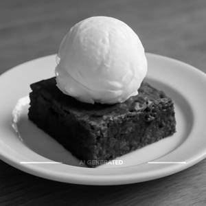 Brownie With Icecream