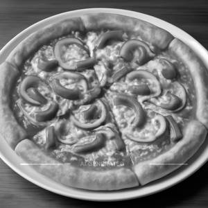Classic Onion Capsicum Pizza