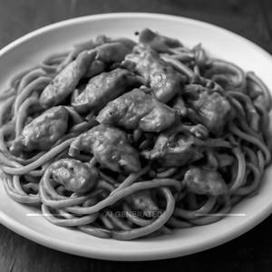 Chicken Black Pepper Noodles