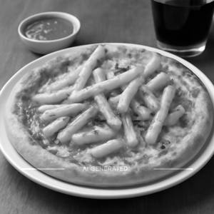 French Fries Pizza