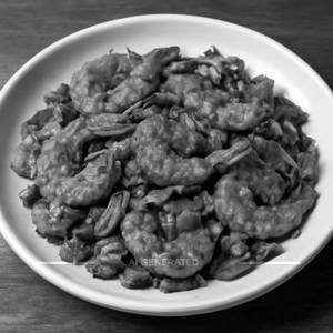Chilli prawns