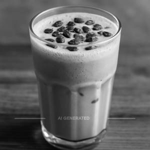 Cold coffee with choco chips