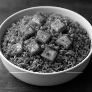 Chilli Garlic Paneer Fried Rice