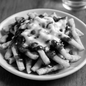 Barbeque cheese fries