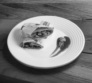 Egg-Beef Wrap