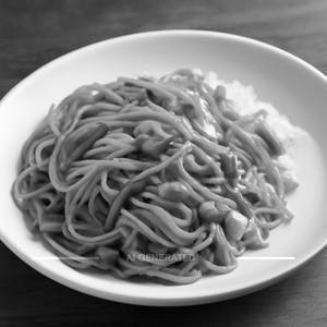 Schezwan Noodles Half