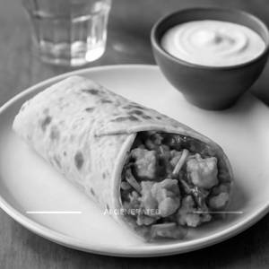 Paneer Cheese Shawarma