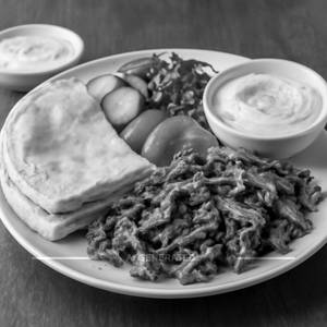Plate Shawarma