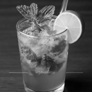 Blue Lagoon Mojito