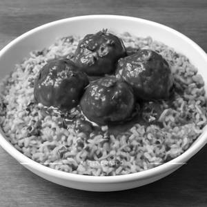 Veg Manchurian Fried Rice