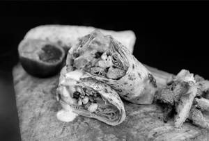 Falefal shawarma in khubus