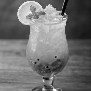 Cool Blue Mocktail