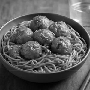 Chicken manchurian noodles