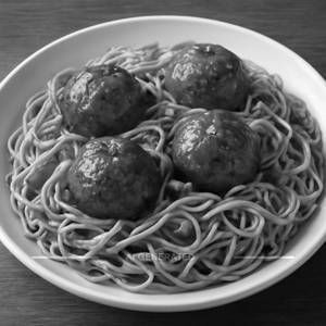 Noodles With Manchurian