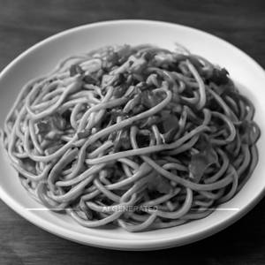 Veg Garlic Noodles                               