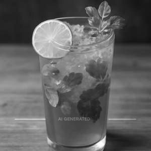 Cool Blue Mojito