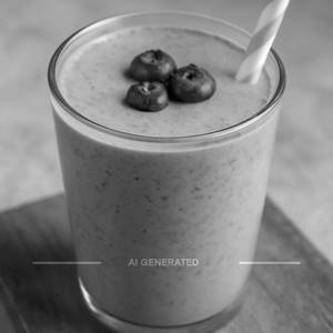 Blueberry shake