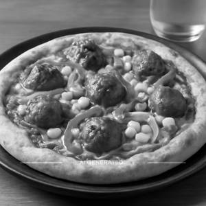 Veg Manchurian Pizza