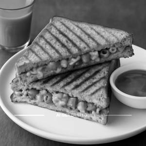 Aloo Matar Grilled Sandwich