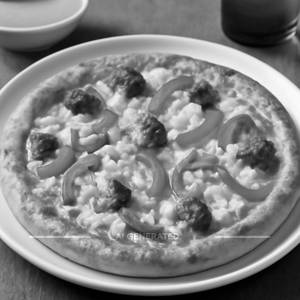 Veg makhani pizza