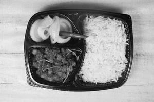Punjabi Chola+rice