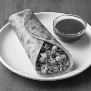 Egg Bhurji Roll