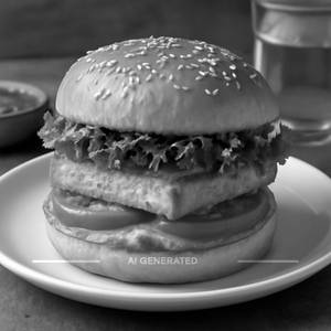 Paneer Peri Peri Burger