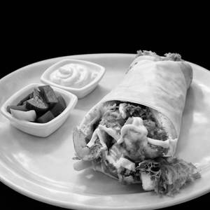 Prawns Shawarma