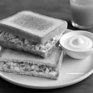 Veg Mayonnaise Sandwich