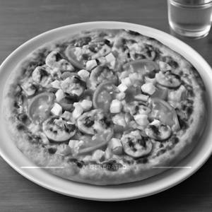 Veg Cheese Mushroom Pizza