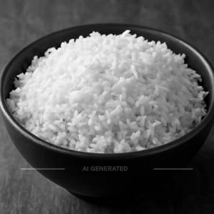 Steamed rice