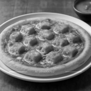 Makhani Paneer Pizza (Medium) (Serves 2)