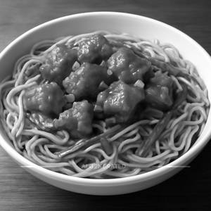 Chicken Manchurian Noodles