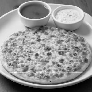 Cheese onion uttappam