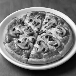 Mushroom Pizza [8 inches]