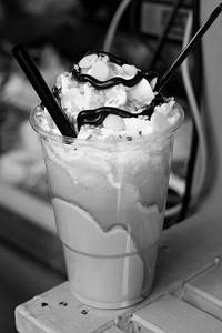 Butterscotch Ice Cream Shake