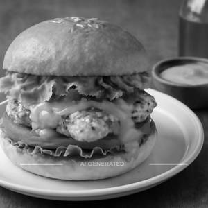 Honey Garlic Chicken Burger