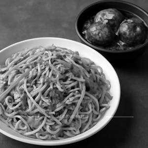 Veg Noodles+ Veg Manchurian           