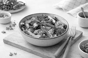 BBQ Cottage Cheese Salad