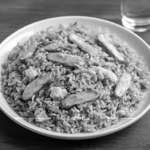Mixed Fried Rice (Chicken & Egg)