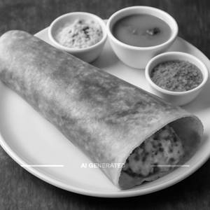 Ghee roast masala dosa