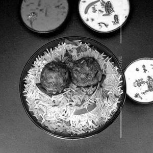 Veg Seekh Kabeb Biryani