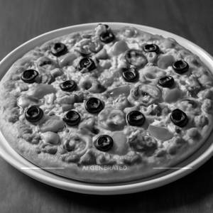 Overloaded pizza
