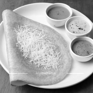 Plain cheese dosa