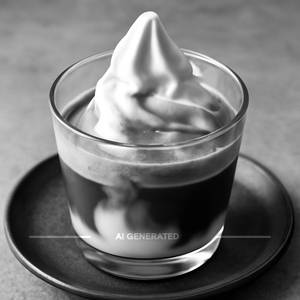 French Vanilla Soft Serve Affogato
