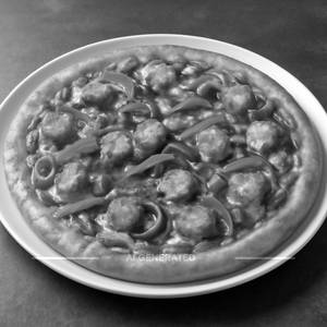 Sanghai paneer pizza 