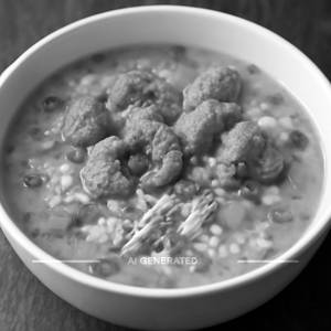 Chicken Pot Rice With Soup