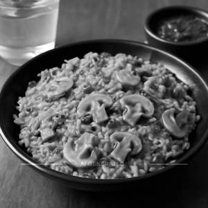 Mushroom Schezwan Rice