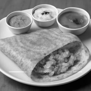 Onion Masala Dosa