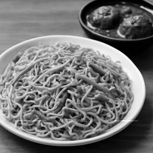 Veg Noodles With Veg Manchurian